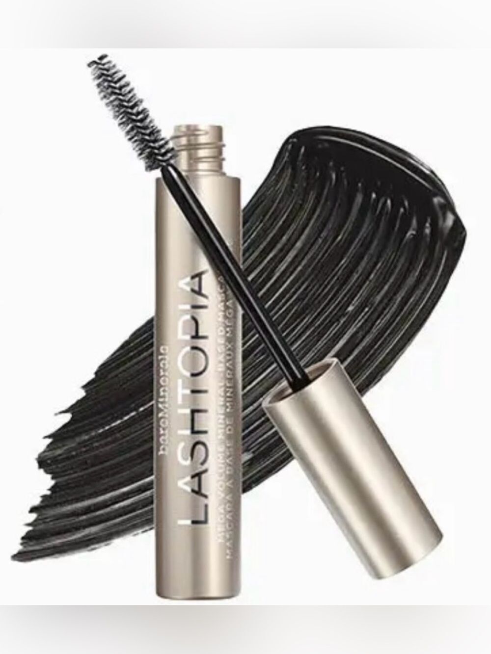 bareMinerals Lashtopia Mega Volume Mineral-Based Mascara Shade: Ultimate Black